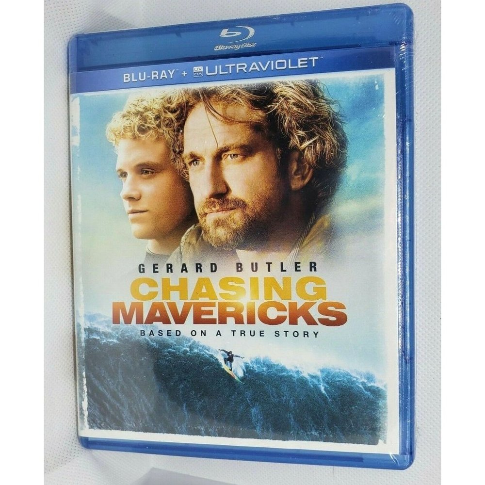 Chasing Mavericks Blu-ray Drama Biography Rated G Movie No Scratches